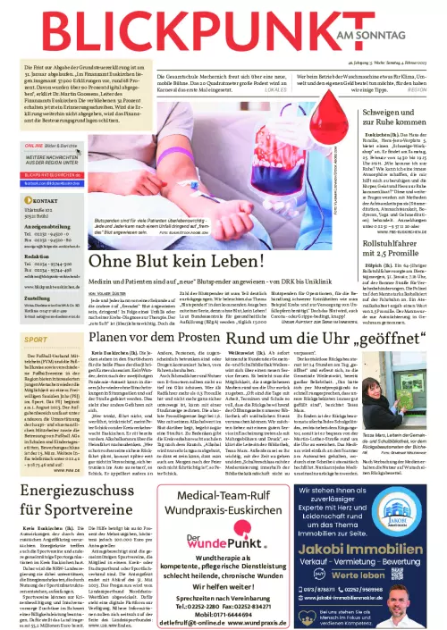 Blickpunkt am Sonntag  Cover
