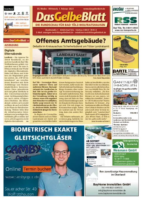 Das Gelbe Blatt Cover