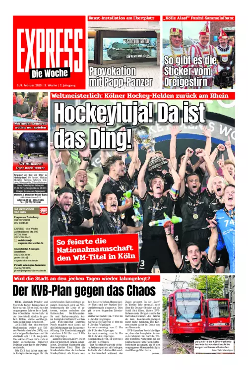 Express die Woche Cover