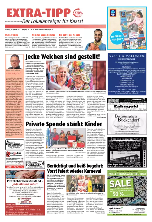Extra Tipp Kaarst Cover
