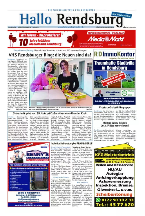 Hallo Rendsburg & Eckernförde ePaper