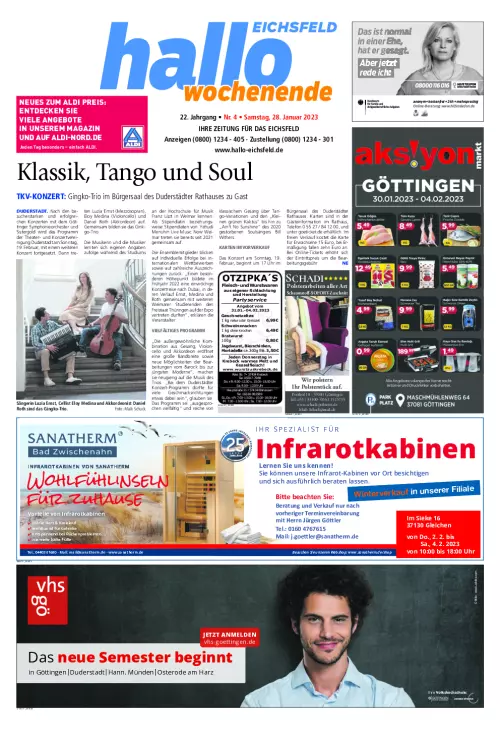 hallo wochenende Eichsfeld ePaper