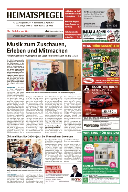Heimatspiegel Norderstedt Cover