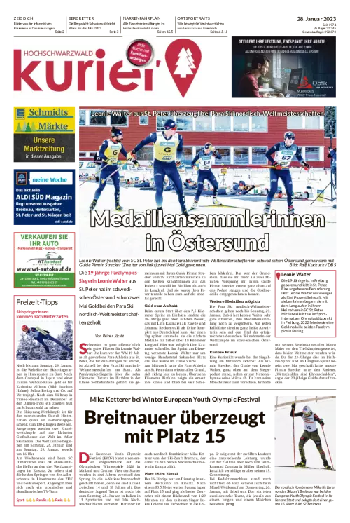 Hochschwarzwaldkurier ePaper