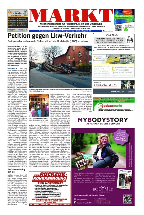 MARKT Wochenzeitung Cover