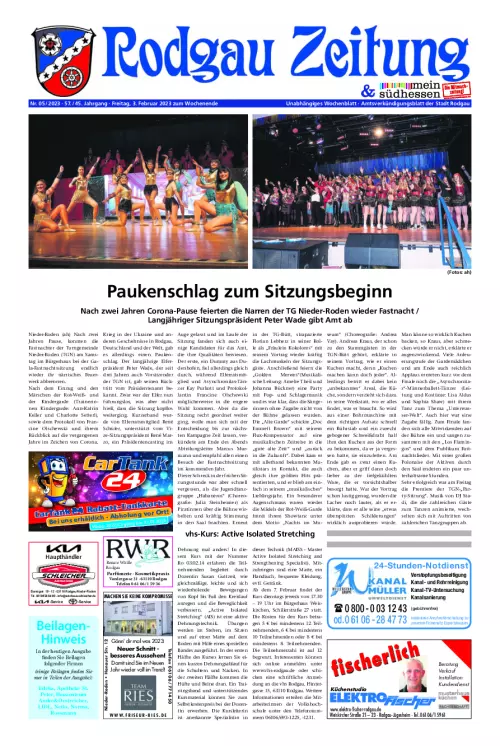 Rodgau Zeitung Cover