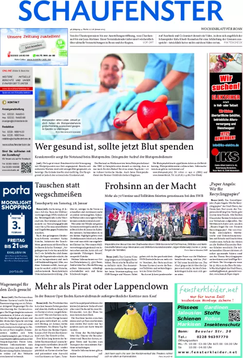 Schaufenster / Blickpunkt Cover