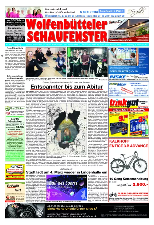 Schaufenster Wolfenbüttel ePaper