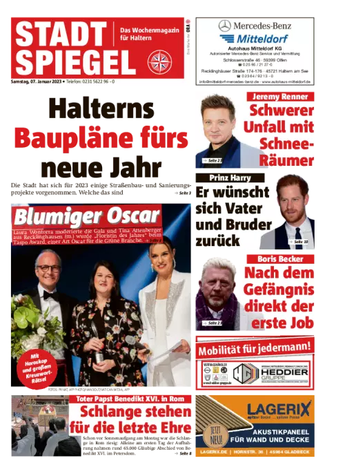 Stadtspiegel Dorsten & Haltern Cover