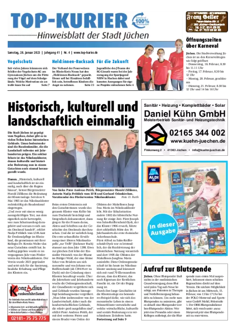 Erft-Kurier + Top Kurier Jüchen ePaper