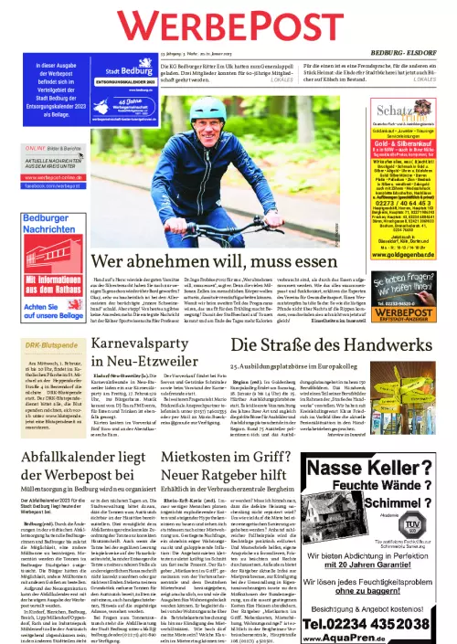 Werbepost Cover