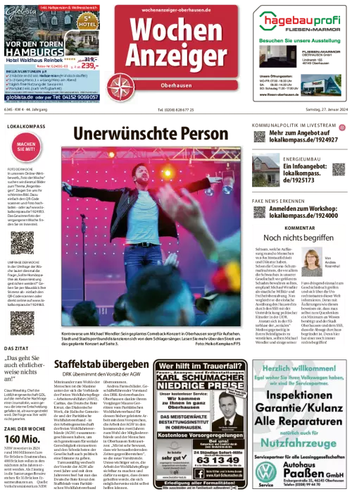 Wochen-Anzeiger Oberhausen ePaper