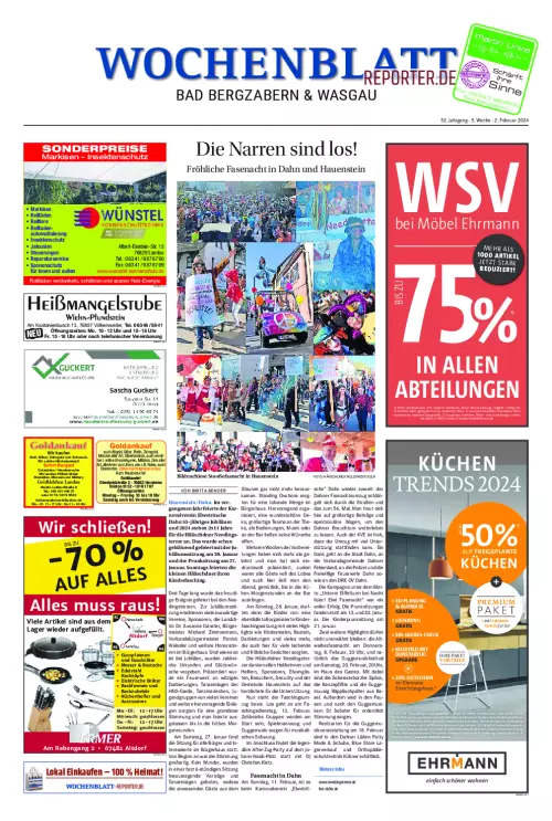Wochenblatt Bad Bergzabern & Wasgau ePaper