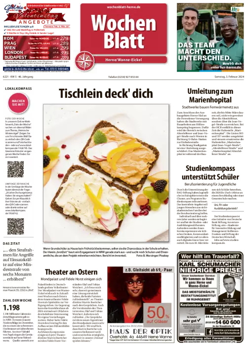 Wochenblatt für Herne/Wanne-Eickel ePaper