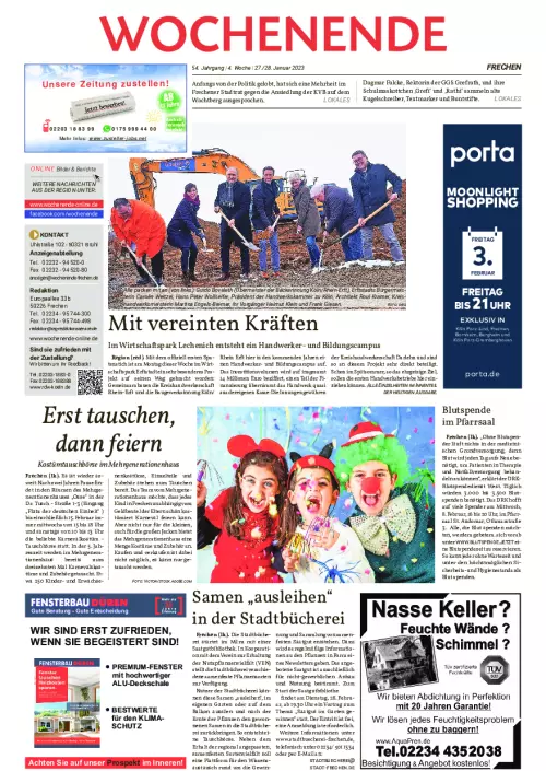 Wochenende Frechen, Hürth, Pulheim Cover