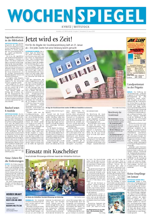 Wochenspiegel Kyritz/Wittstock ePaper