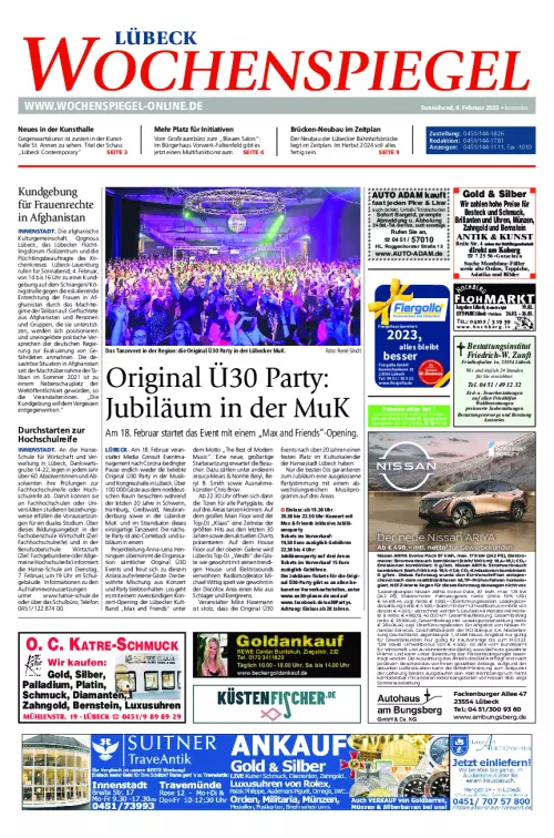 Wochenspiegel Lübeck + Ostholstein ePaper