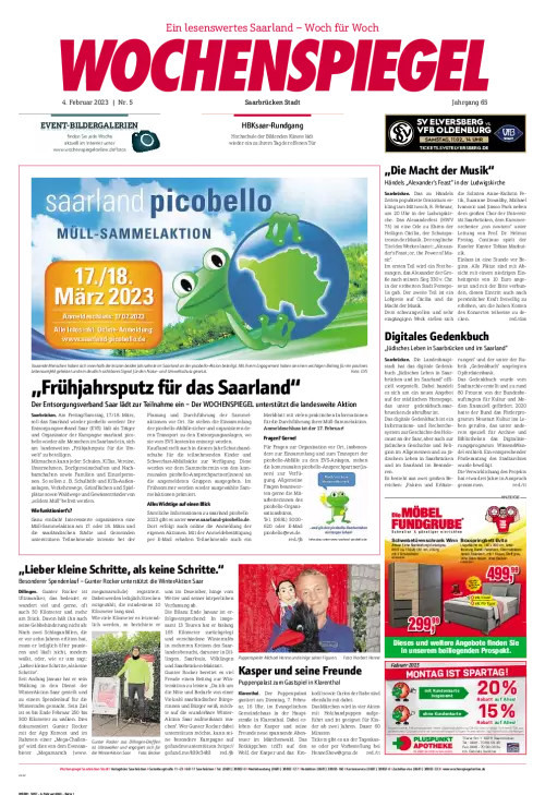 Wochenspiegel Saarland ePaper