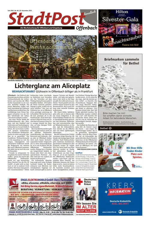 Stadtpost Offenbach Cover