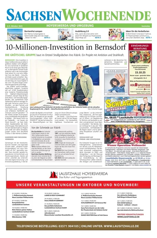 SachsenWochenende Cover